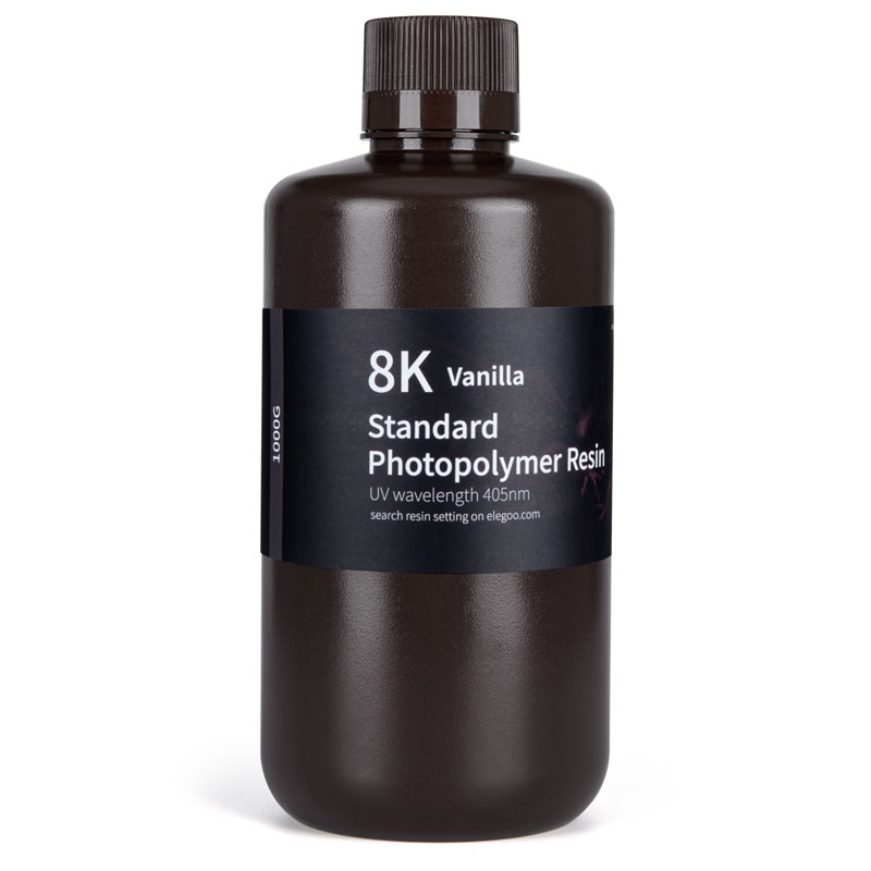 ELEGOO Standard Resin 8K Vanilla, 1 kg