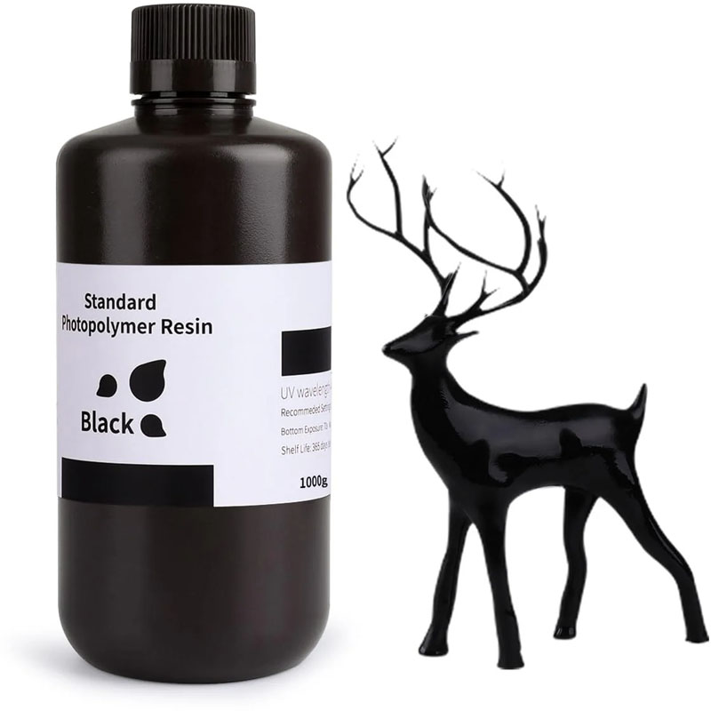 ELEGOO Standard Resin Black, 1 kg
