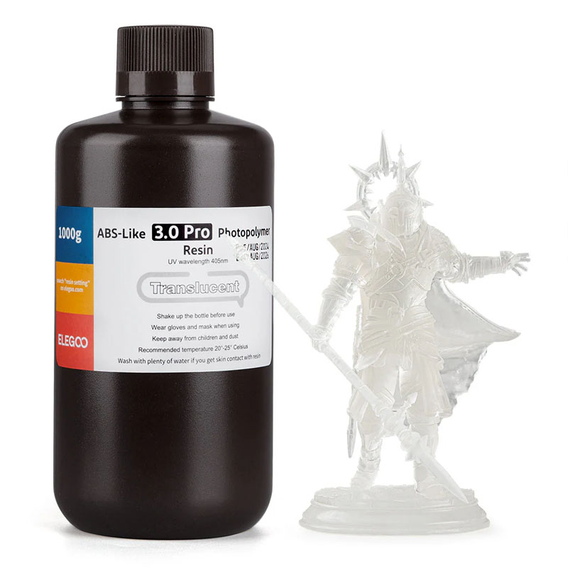 ELEGOO ABS-Like 3.0 Plus Translucent, 1 kg