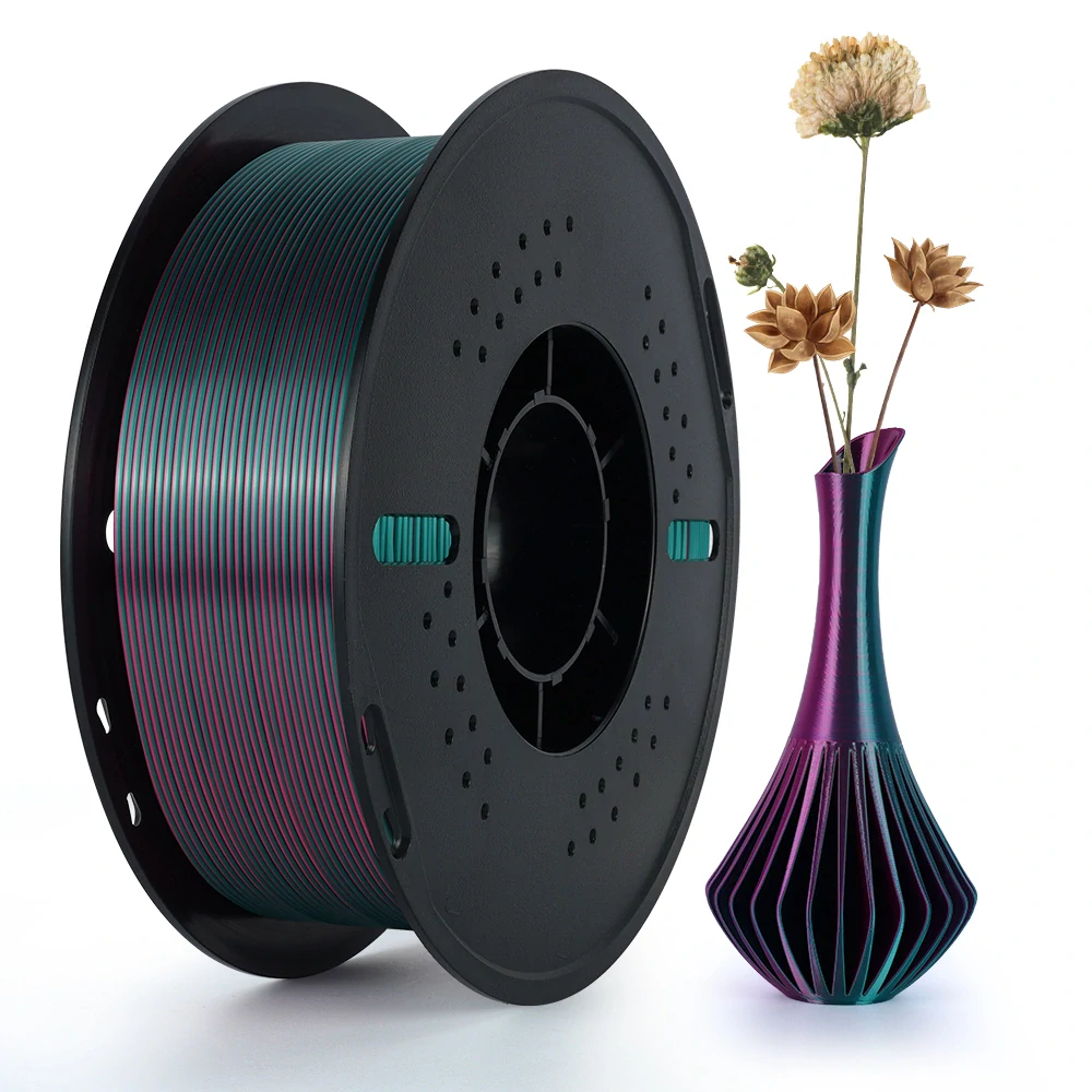 Kingroon PLA DUAL COLOR 1,75 mm 1 kg | Červená/Zelená