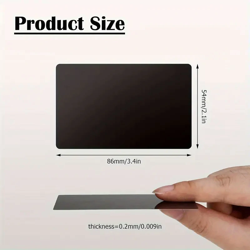 Gravírovací alu štítek 86x54 mm 1 ks 