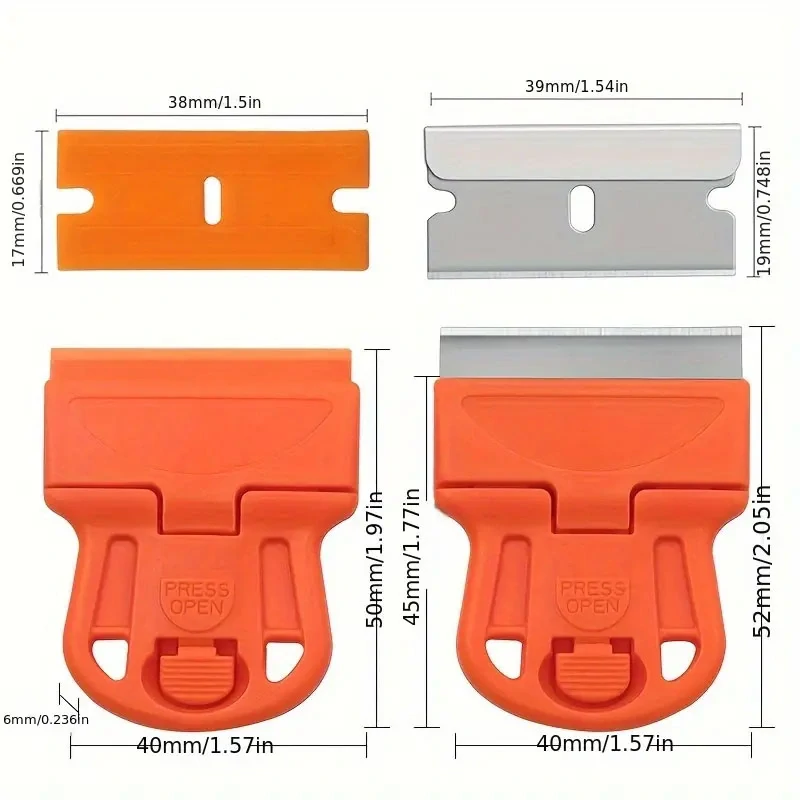 IM3D BLADE Plastová škrabka Žlutá čepel plast