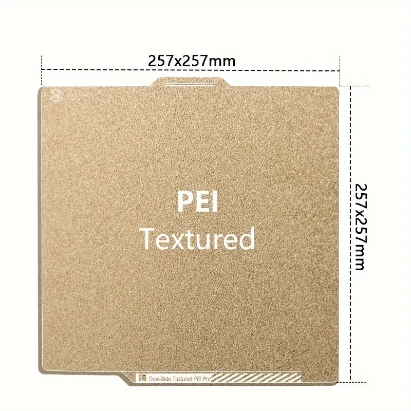 Bambu Lab Dual-Sided Textured PEI Plate, zrnitý, zlatý klon