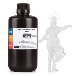 ELEGOO ABS-Like Resin Transparent, 1 kg