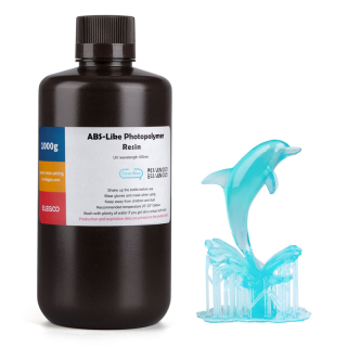 ELEGOO ABS-Like Resin Transparent Blue, 1 kg