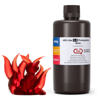 ELEGOO ABS-Like 3.0 Translucent Red, 1 kg