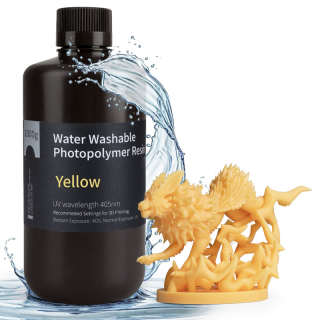 ELEGOO Water Washable Resin Yellow, 1 kg