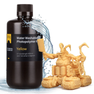ELEGOO Water Washable 2.0 Resin Yellow, 1 kg