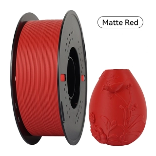 Kingroon PLA MATTE 1,75 mm 1 kg | Matná Červená