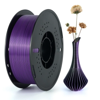 Kingroon PLA TRI COLOR 1,75 mm 1 kg | Černá/Modrá/Fialová