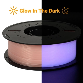 Kingroon PLA Luminous 1,75 mm 1 kg | Fosforová Růžová