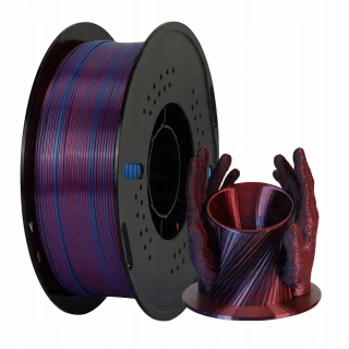 Kingroon PLA DUAL COLOR 1,75 mm 1 kg | Červená/Modrá