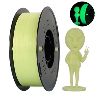 Kingroon PLA Luminous 1,75 mm 1 kg | Fosforová Žlutá