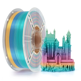 Kingroon PLA TRI COLOR 1,75 mm 1 kg | Duhová