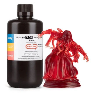 ELEGOO ABS-Like 3.0 Plus Clear Red, 1 kg